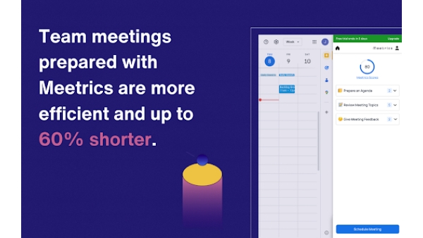 Meetrics - Chrome Extension