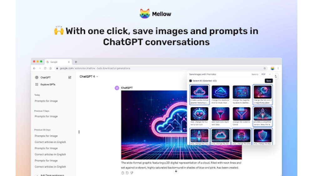 Mellow - Chrome Extension