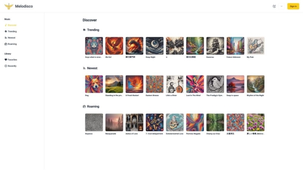 Melodisco - AI Music Player
