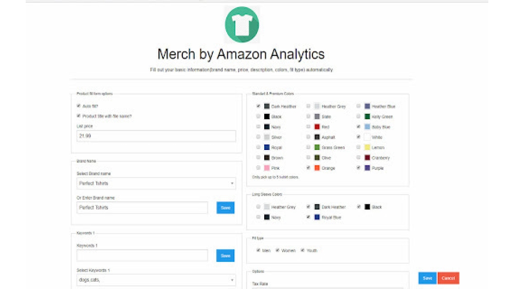 Merch by Amazon Sales Management Extension - Chrome Extension
