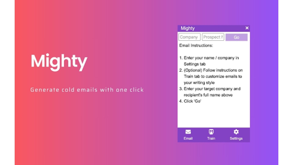 Mighty Chrome Extension - Chrome Extension