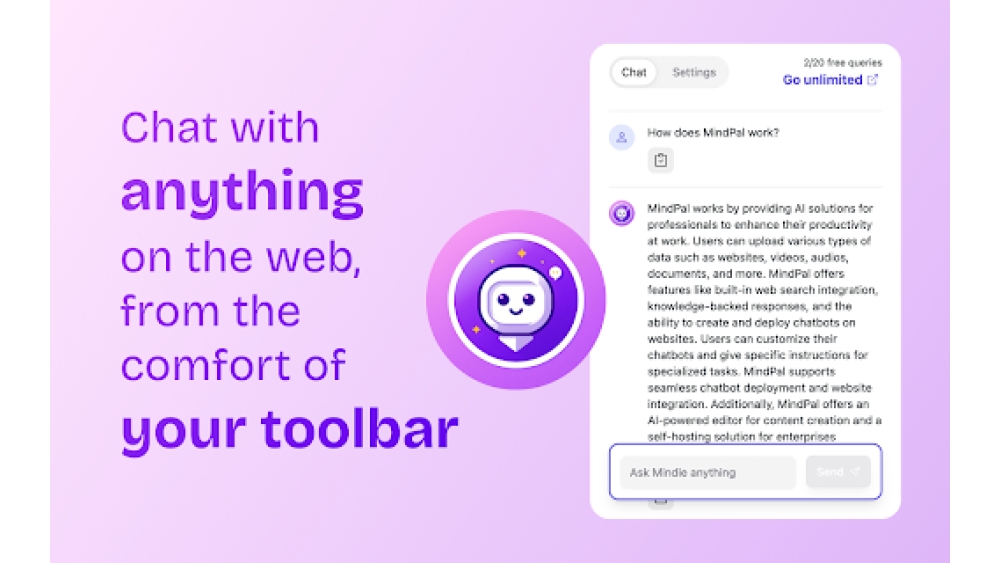 Mindie - Chrome Extension