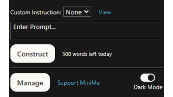 MiniMe - Chrome Extension