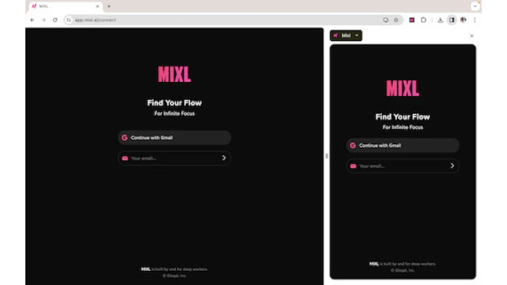 Mixl - Chrome Extension