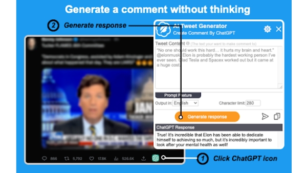 Mook - AI Tweet Generator - Chrome Extension