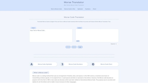 MorseTranslator.com