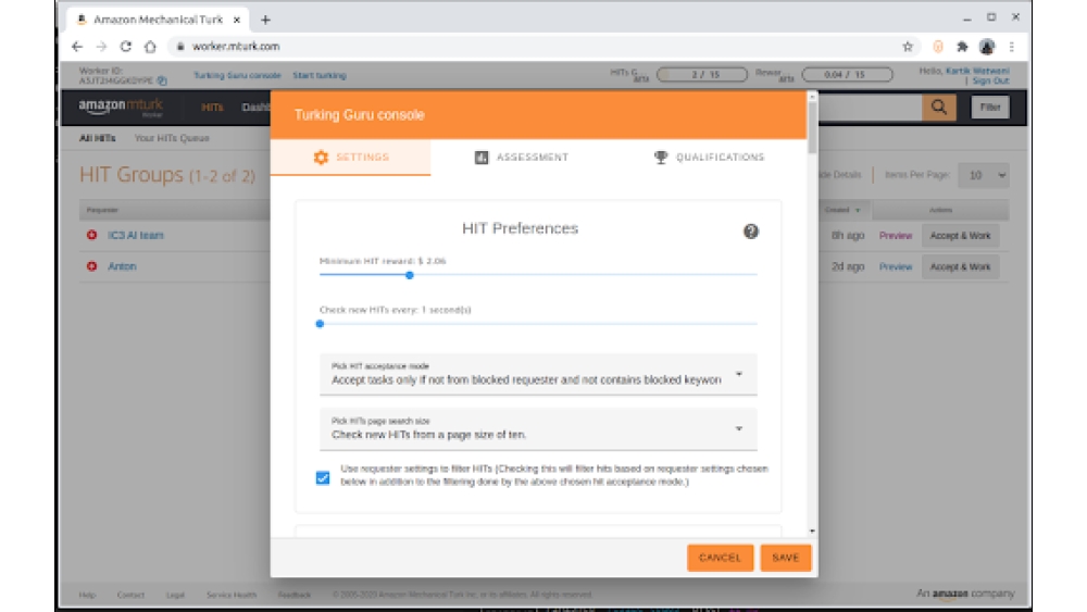 MTurk HIT Automation - Chrome Extension