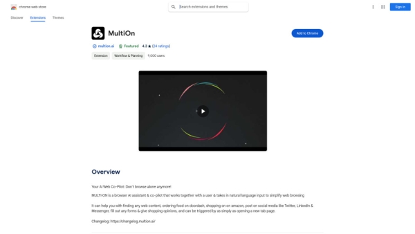 MULTI·ON - Chrome Extension