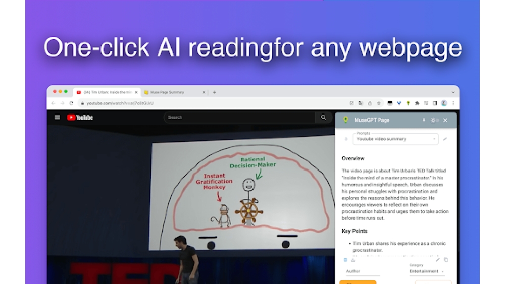 MuseGPT-Page - Chrome Extension