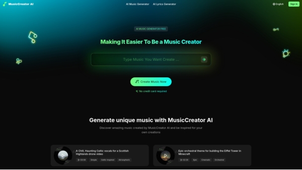 MusicCreator AI