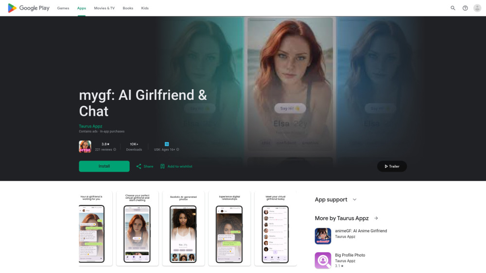 MYGF – Your AI Girlfriend