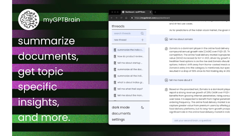 myGPTBrain - Chrome Extension