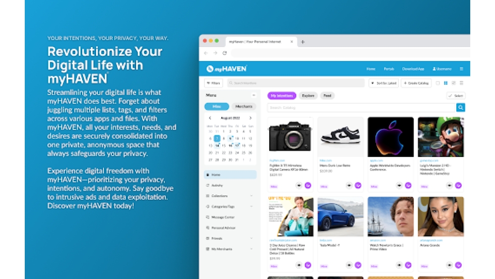 myHAVEN - Chrome Extension