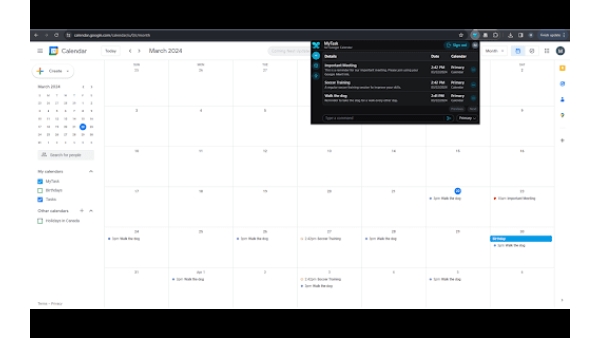 MyTask: AI Text to Calendar - Chrome Extension