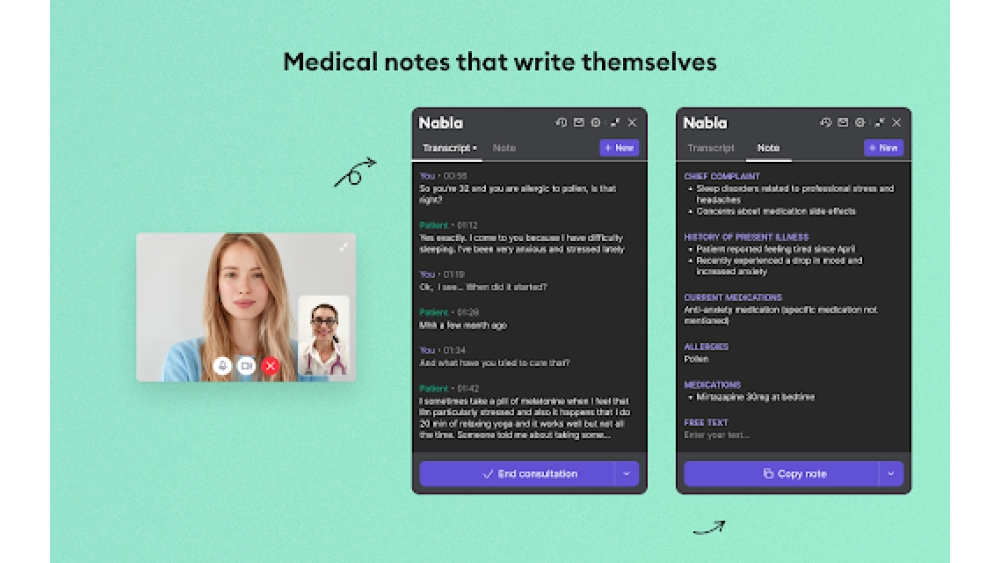 Nabla Copilot - Chrome Extension
