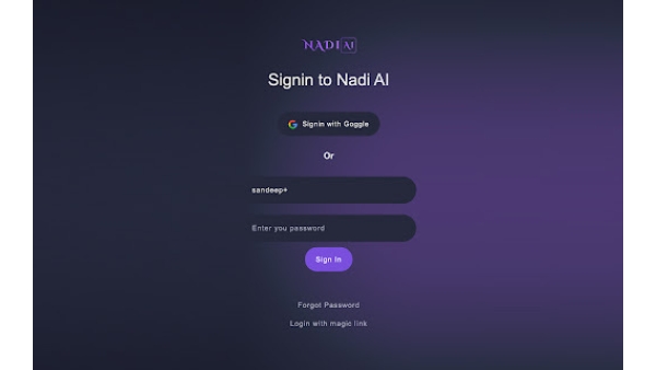 Nadi AI - Chrome Extension