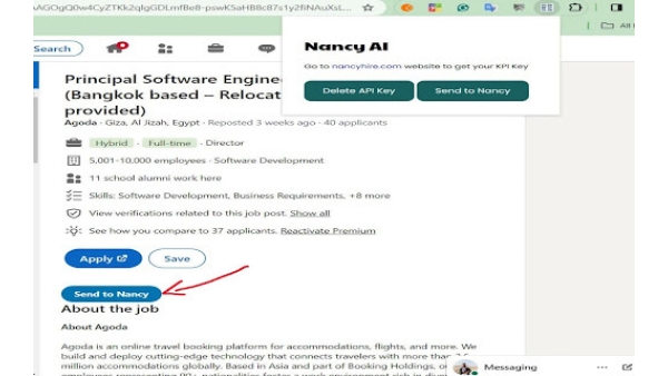Nancy AI - Chrome Extension