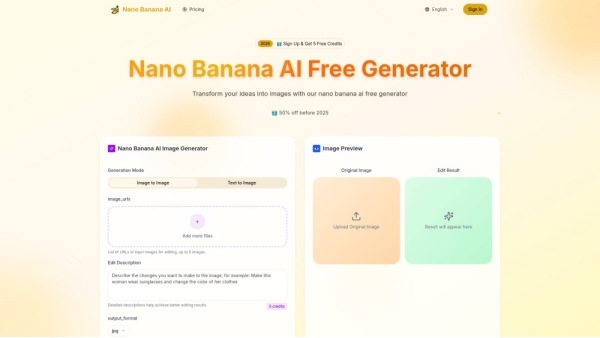 Nano Banana AI: Free AI Image Editor