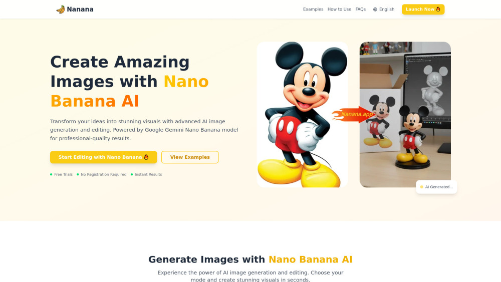 Nano Banana | Nanana AI
