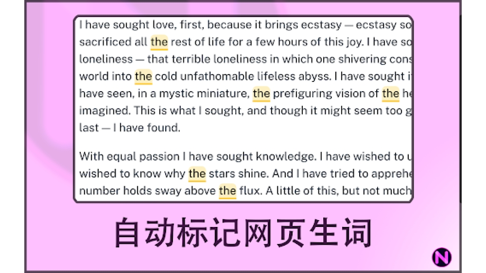 NeonLingo - Chrome Extension