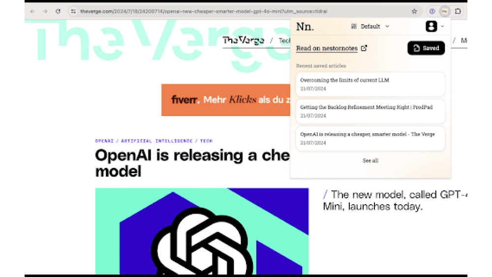 Nestornotes Chrome Extension - Chrome Extension