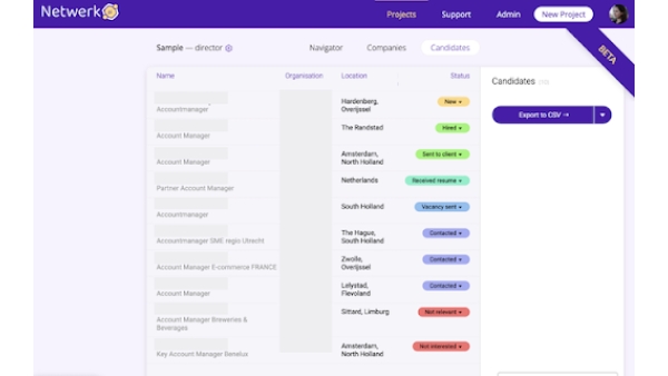 Netwerk - Chrome Extension