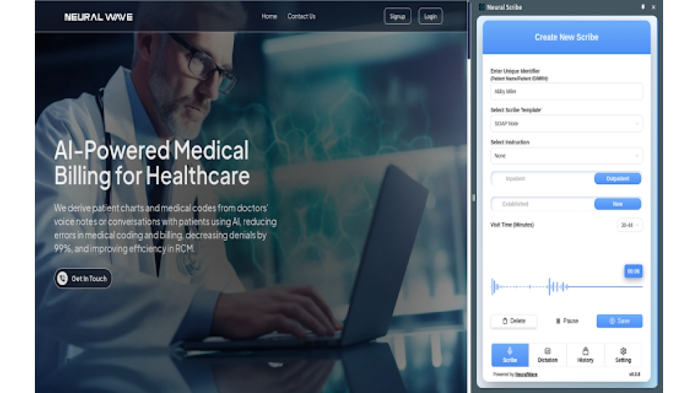 Neural Scribe - Chrome Extension