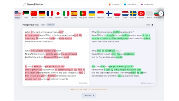 NeuralWriter - Chrome Extension