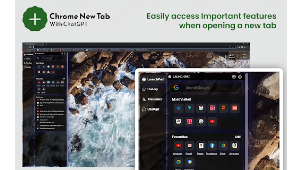 New Tab With ChatGPT for Chrome™ - Chrome Extension