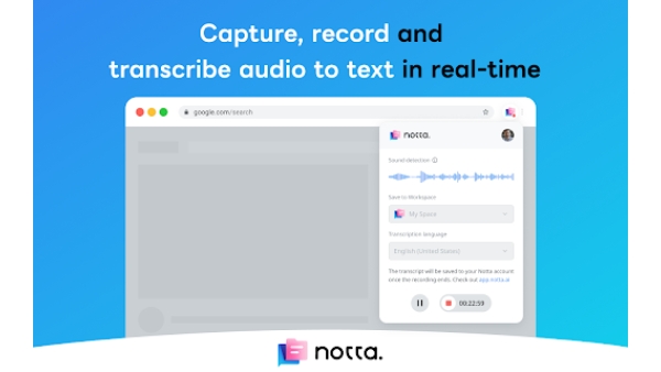 Notta - Chrome Extension