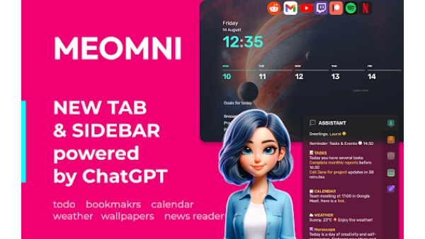 Nova Tab - Chrome Extension