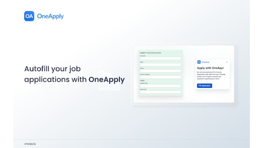 One Click Job Application - Chrome Extension