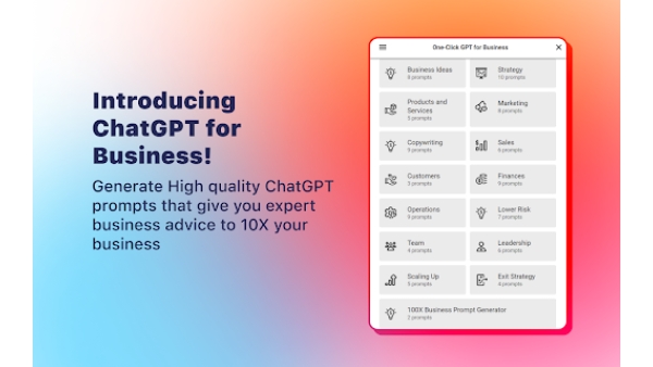 One-Click GPT for Business - Chrome Extension