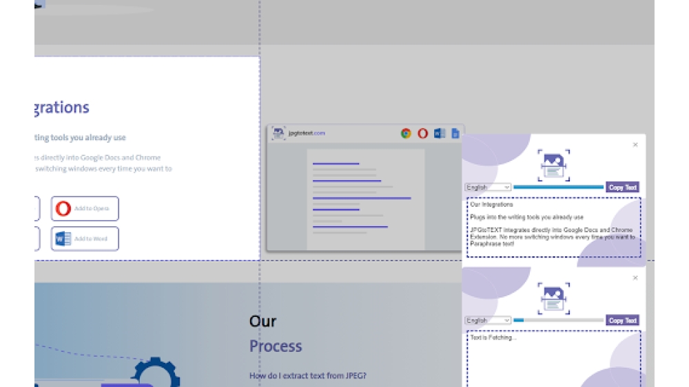 Online JPG to Editable Text Converter - Chrome Extension