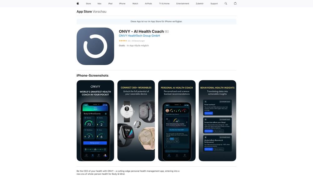 ONVY - AI Health Coach