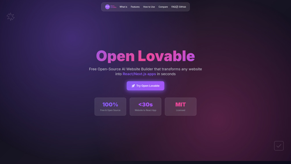Open Lovable