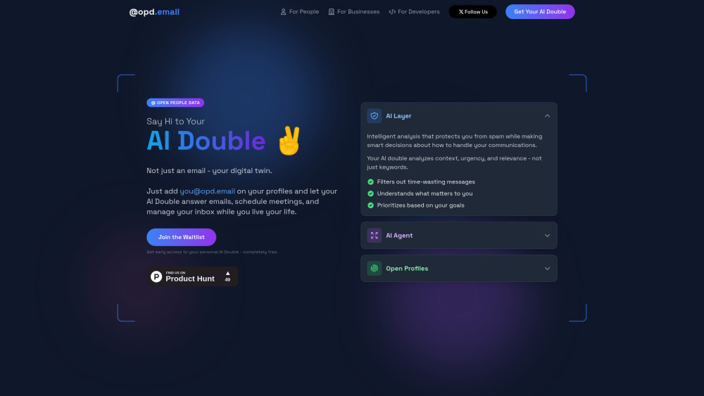 Open People Data (OPD)