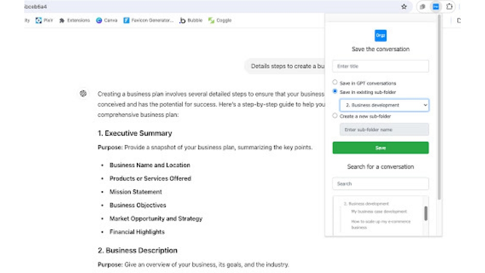 ORGZ - Chrome Extension