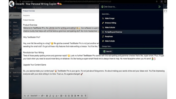 OscarAI - Chrome Extension