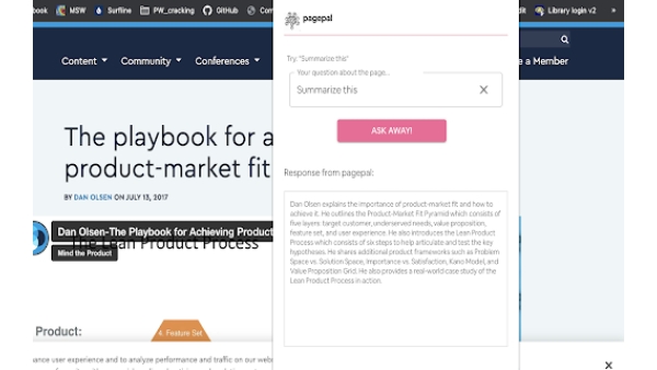 PagePal - Chrome Extension