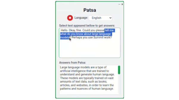Patsa - Chrome Extension