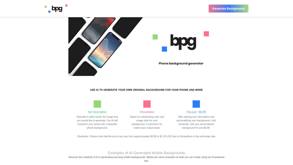 PBG (Phone Background Generator)