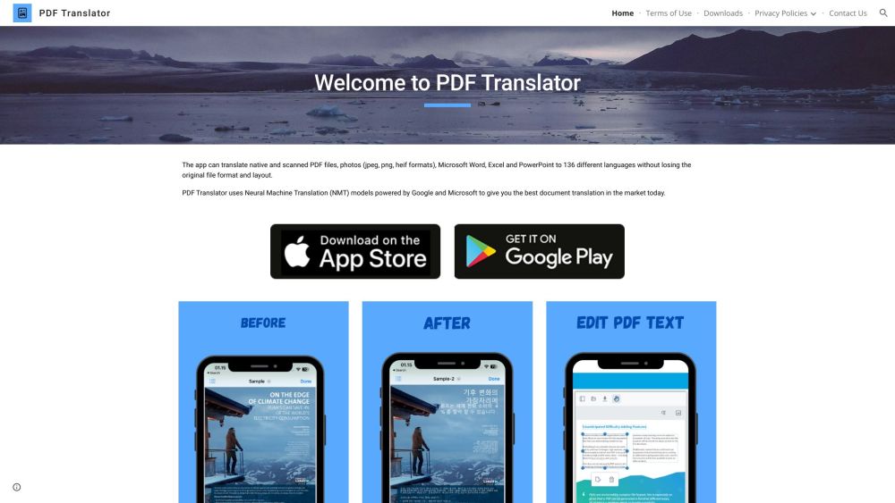PDF Translator and Editor