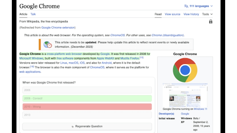 Pebble - Chrome Extension