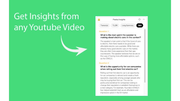 Peeka (Beta) - Chrome Extension