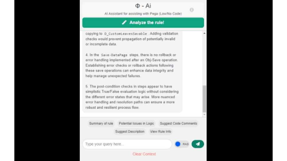 Phi AI for Pega - Chrome Extension