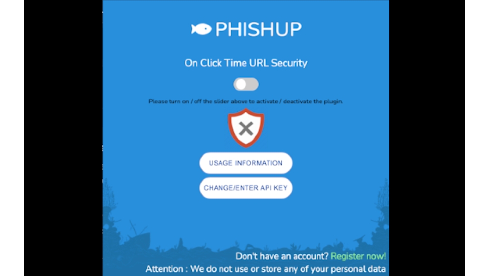 Phishup.co - Chrome Extension