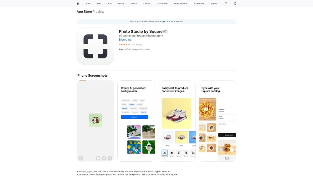 Photo Studio by Square