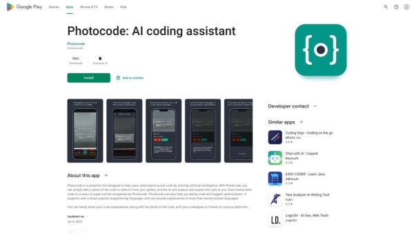 Photocode: AI coding assistant
