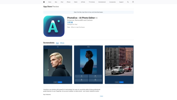 PhotoEva - AI Photo Editor